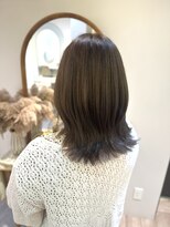 アンド ラ ブランシュ(&.La Blanche)&nbsp;ベージュカラー/オリーブベージュ/夏のヘアアレンジ/髪質改善