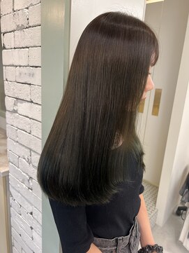 ペピンバイメルシー(pepin by merci.) *酸性ストレート×オリーブカラー