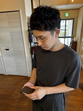 スパイスシー(spice_c) 個性感出すメンズパーマ