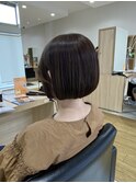 【福岡新宮】乾かすだけでまとまるボブ×ナチュラルハイライト