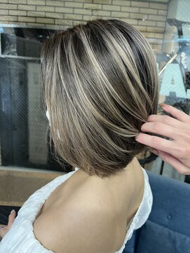 ラフ(LAFF) #着物#メルティーカラー#フェミニンロング#ウェーブミディアム