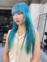 ラ キング(LA KING)&nbsp;ヘアカラーグレージュアンブレラカラーショートボブ 50代