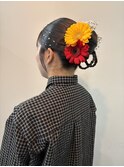 個性的アレンジ/卒業式ヘアセット