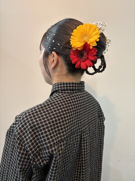 カシェル(cashel) 個性的アレンジ/卒業式ヘアセット