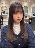 ウェーブミディアムメルティカラー×レイヤーカット韓国[錦糸町]