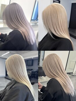 アンドシー(&C.)の写真/透明感溢れるカラーを楽しむなら【nagomi】自在なブリーチワークでダメージレスに理想の色味を実現します◆
