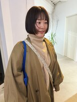 ノマド(nomad)&nbsp;bob/ボブ/顔まわりレイヤー/ベージュカラー