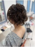 フアフアアップスタイル