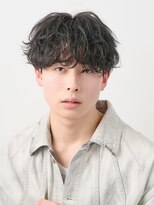 ネクストメンズ 表参道(NEXT men's)&nbsp;サーフカール/スパイキーショート/ブルーブラック/表参道