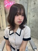 ルームバイシー 新宿(Loom. by Sea)&nbsp;イメチェン×美髪[ワイドバング/韓国/新宿/顔まわり]松本