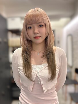 ヴィオットバイサロン(Viot by Salon) ＊ミディアムレイヤーカット顔周りレイヤー透明感20代30代40代