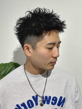 オリジン サロン(THE ORIGIN'S SALON) メンズアップバング/ボックスショート