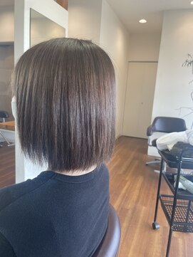 ミナ Hair design mina ヘアデザイン ハリコシカラーコース