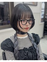 ヴェイン 渋谷(vain)&nbsp;短めレイヤーボブがかわいい！垢抜けグレージュカラー