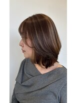 ゴウトゥデイシェアサロン 町田店(GO TODAY SHAiRE SALON)&nbsp;【デザインハイライト/レイヤーボブ】