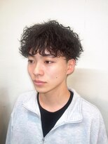 イロ メンズ 成田(iLo) メンズショートパーマ