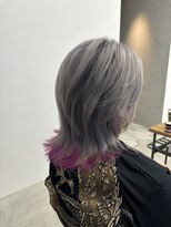 テラス トヨタ(Telasu Toyota)&nbsp;ウルフレイヤーカットとグレージュカラーとピンクカラー◎