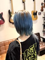 シルエット&nbsp;根元ブラウンのルーツカラー