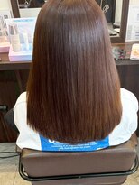 グランドール 下曽根店(Grandoll)&nbsp;艶感ブラウン×美髪縮毛矯正【下曽根駅】