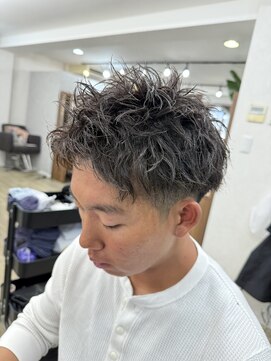 スウェル 津田沼店(Swell) スパイキー×ピンパーマ[津田沼駅/Men's/メンズカット/パーマ]