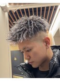 ツイストホワイトメッシュ