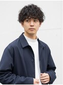 【メンズ】波巻きツイストスパイラルパーマ