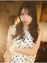 ベレッタ 楠葉店(veretta.)&nbsp;前髪ありロング/小顔レイヤー/アッシュブラウン/モテ髪スタイル