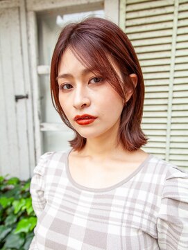 ストローク 小山店(STROKE) 重め外ハネミディ