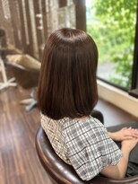 エフプロモーションヴァンカウンシルブリーズ(VAN COUNCIL BReeze)&nbsp;ナチュラルブラウンの艶まとまりボブ