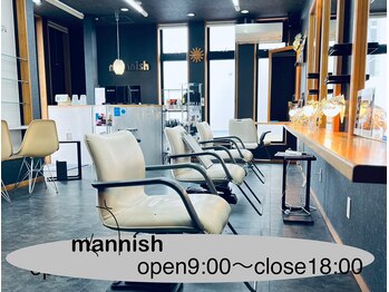 マニッシュ(mannish)の写真/ひとりひとりに寄り添って、あなたの魅力を引き出す髪型を一緒に探します◎