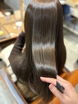 トランクヘアデザイン 大宮(TRUNK hair design)&nbsp;ウルトワトリートメント｜うる艶ロング×透明感ブラウン