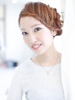 アンド 天王寺店(AND)&nbsp;クラシカル風編み込みアレンジ