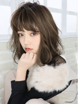 エンリエド(ENLIED) ENLIED☆大人可愛いひし形シルエットの切りっぱなしボブ