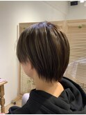 ツーブロックショート