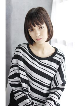 シュシュット(chouchoute) 吉祥寺3分/ウォーターフォール毛先パーマ黒髪ことりベージュ/112