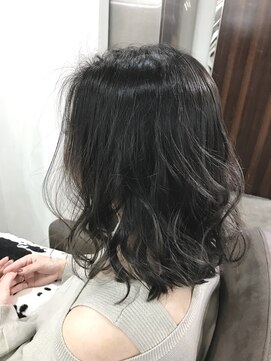 ナイン 麻布十番(NINE) ☆ディープグレーバレイヤージュ☆