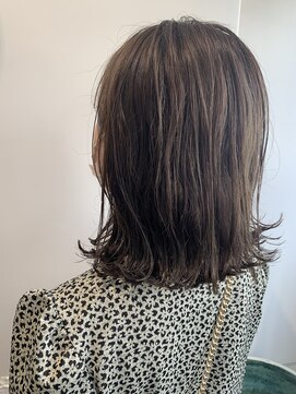 リアン(Lien) Lien☆ハイライトカラー×グレージュ×デザインカラー　立川