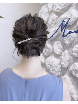 モアナ バイ ヘッドライト 沖縄南風原店(Moana by HEADLIGHT) Moana#ヘアセット#大人かわいい