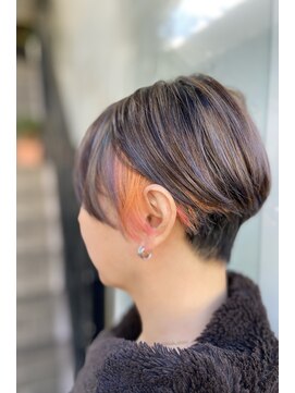 クオリス 赤塚店(QUALIS) 20代30代大人可愛い/インナーカラー/ハンサムショート/ブリーチ