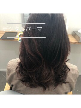 マイン ヘアー クリニック(main hair Clinic) コテ巻き風デジタルパーマ