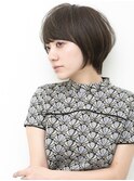 前髪ありイメチェンショート