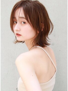 フェリア 池田(FERIA) 【FERIA 池田】マロンベージュ＊外ハネボブ