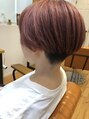 アグ ヘアー オスト 仙台駅東口駅前店(Agu hair ost) 刈り上げショート!丸みを残すと女性らしさ◎