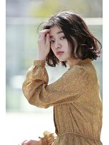 ギンザカミノア 熊谷店(GINZA CAMINOIA) マットブラウンのミディアムボブ