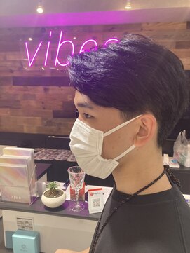 バイブス バイ ケンジ(vibes by KENJE) ２ブロックメンズカット