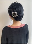 【 set 】結婚式 同窓会 ヘアセット