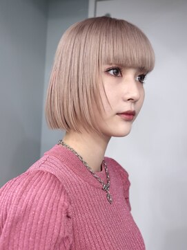 プネル 渋谷(PUNEL) ベージュ　ケアブリーチ　渋谷　佐藤