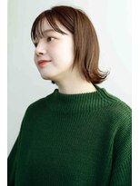 ヘアーアンドメイク エイダ(hair&make eida)&nbsp;シアーカラーボブ【神保町/神保町駅】