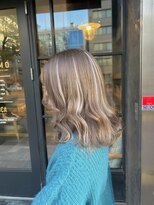 ココモ(KOKOMO) 【 NINA 】エクステハイライト/ミルクティベージュ