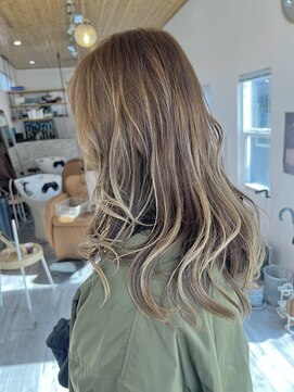 レポ(LEPO) グラデーションハイライト～ミルクティーベージュ